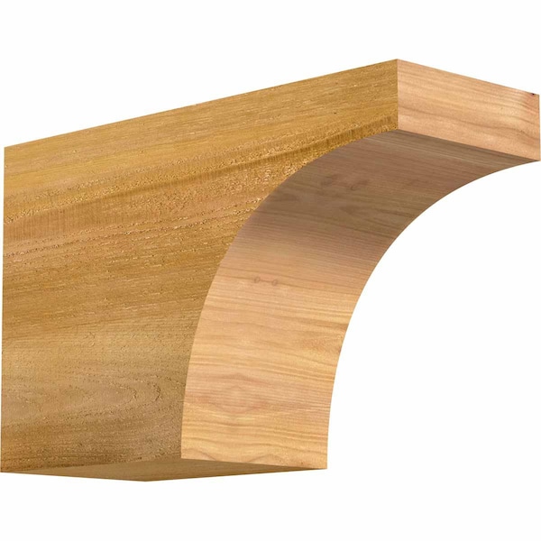 Ekena Millwork Huntington Rough Sawn Rafter Tail, Western Red Cedar, 6"W x 10"H x 16"L RFT06X10X16HUN00RWR - main